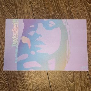 Exclusive Taylor Swift East Rutherford NJ Poster from the Eras Tour VIP Box